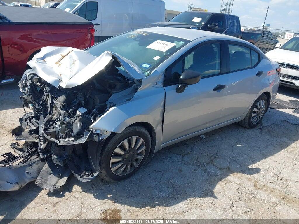 3N1CN8DV8ML856483 2021 NISSAN VERSA photo no. 2
