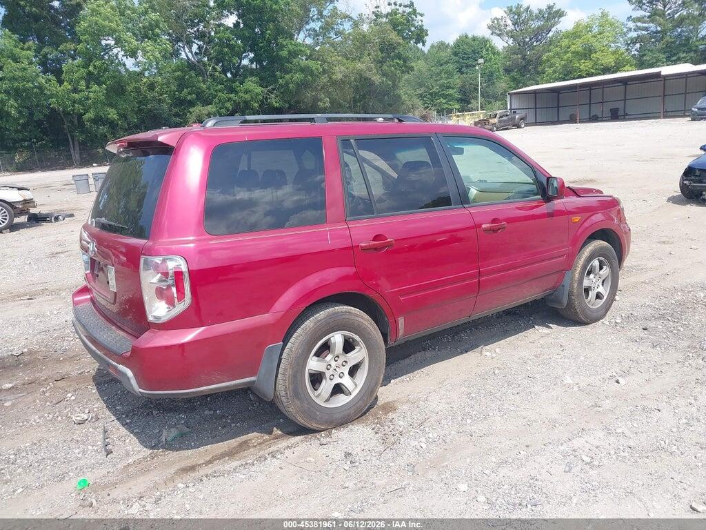 5FNYF28526B022959 2006 HONDA PILOT photo no. 4