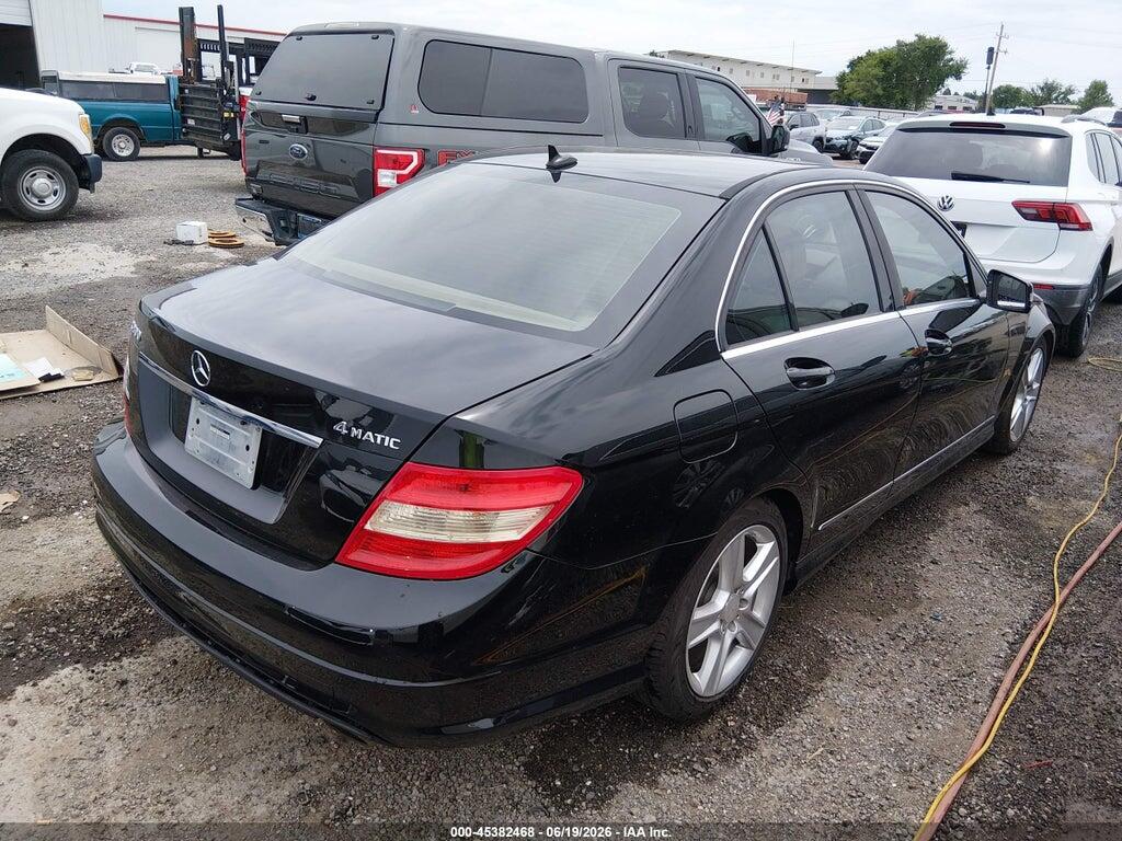 WDDGF8BB4BR177049 2011 MERCEDES-BENZ C 300 photo no. 4