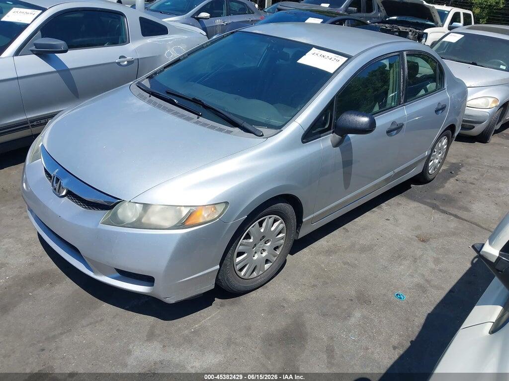 2HGFA16369H329858 2009 HONDA CIVIC photo no. 2