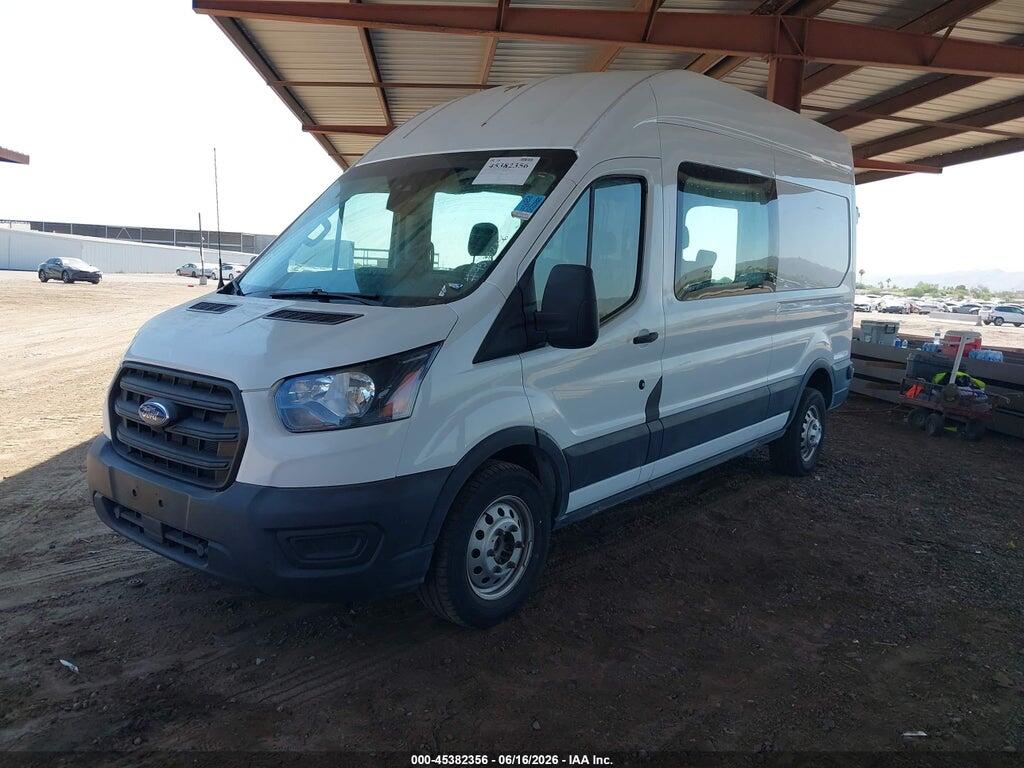 1FTBW1VG4LKB75606 2020 FORD TRANSIT-350 CREW VAN photo no. 2