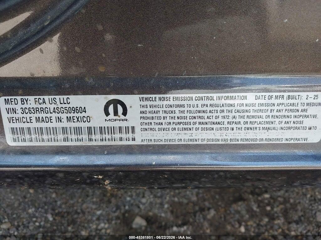 3C63RRGL4SG509604 2025 RAM 3500 photo no. 8