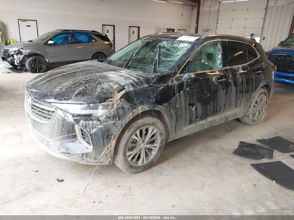 LRBAZLR4XND141528 2022 BUICK ENVISION photo no. 2