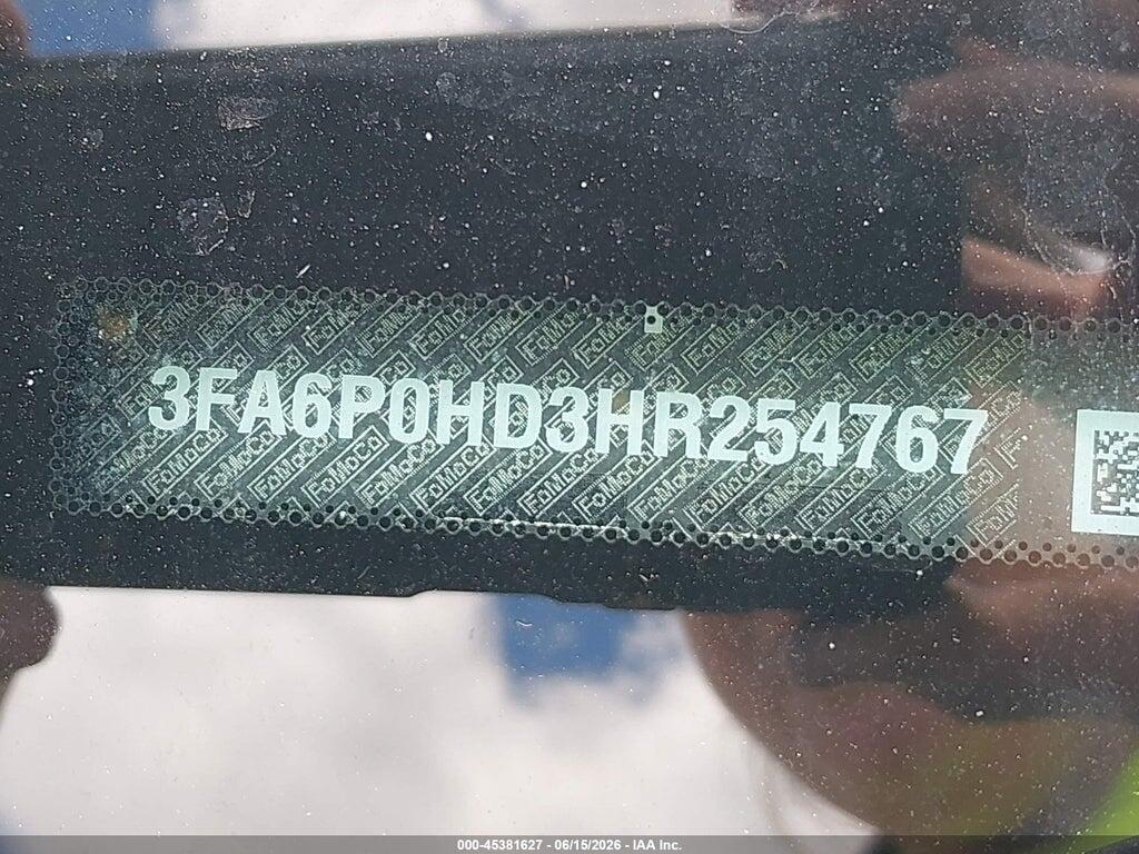 3FA6P0HD3HR254767 2017 FORD FUSION photo no. 9