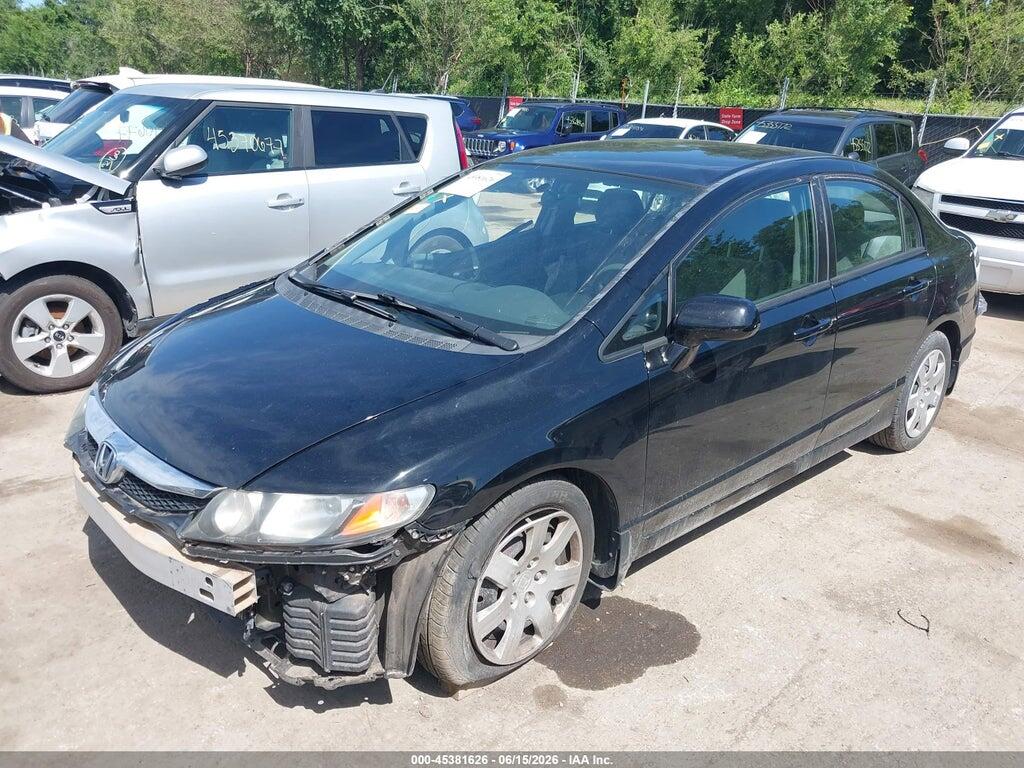 2HGFA1F58AH319936 2010 HONDA CIVIC photo no. 2