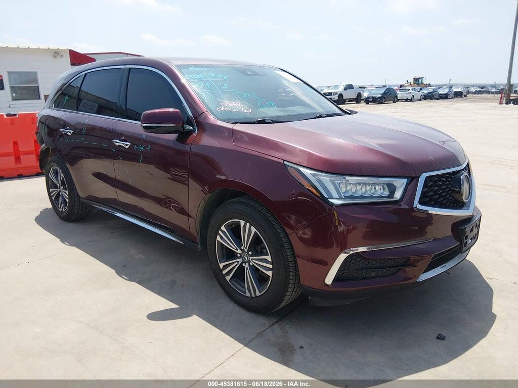 5J8YD4H33JL019902 2018 ACURA MDX photo no. 1