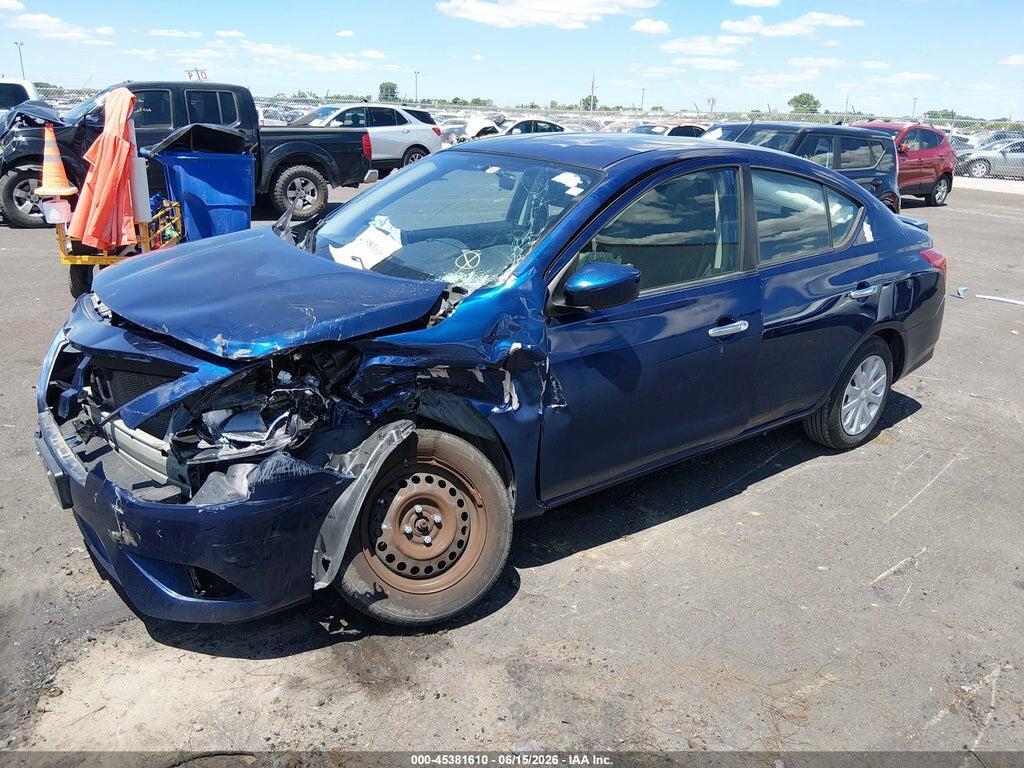 3N1CN7AP2KL859666 2019 NISSAN VERSA photo no. 2