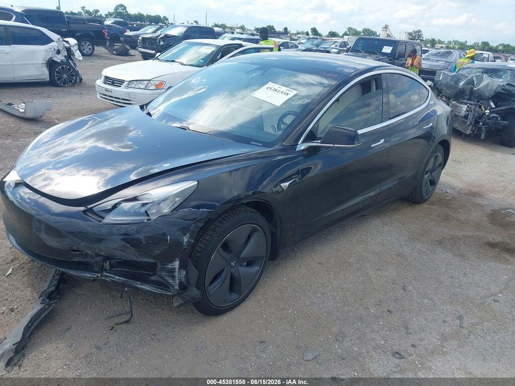5YJ3E1EA4KF317855 2019 TESLA MODEL 3 photo no. 2