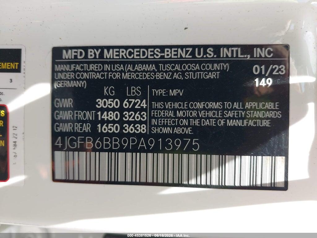 4JGFB6BB9PA913975 2023 MERCEDES-BENZ AMG GLE 53 photo no. 9