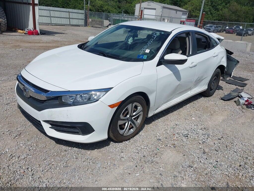 19XFC2F50GE092339 2016 HONDA CIVIC photo no. 2
