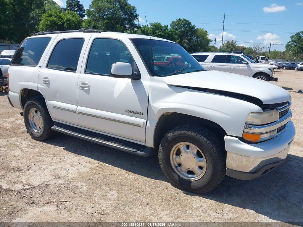 1GNEC13T31R216826 2001 CHEVROLET TAHOE photo no. 1