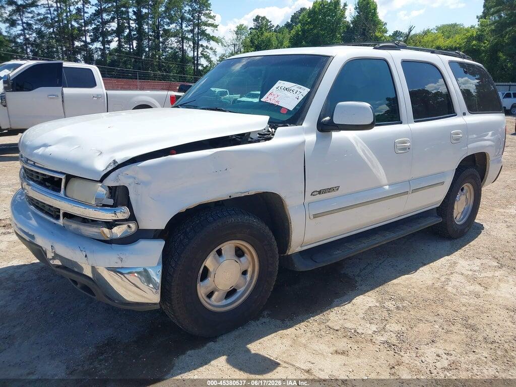 1GNEC13T31R216826 2001 CHEVROLET TAHOE photo no. 2