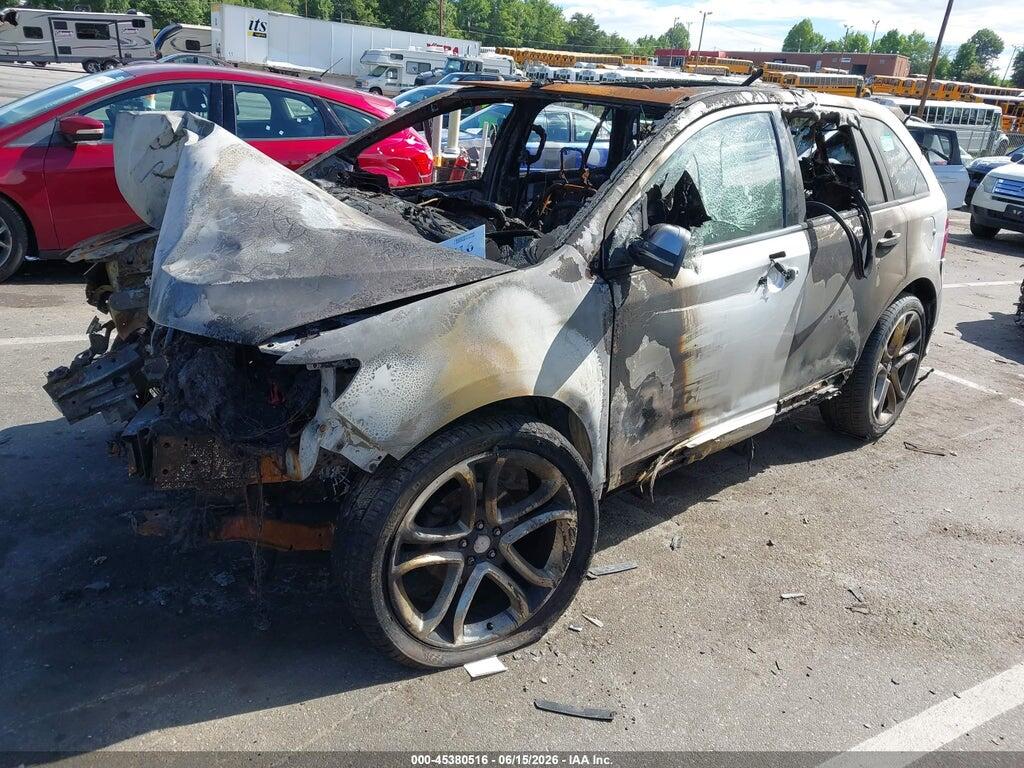 2FMDK3AK6DBA21125 2013 FORD EDGE photo no. 2