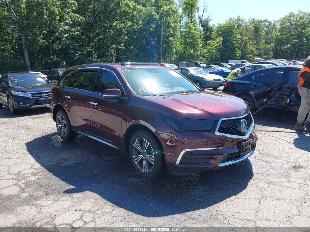 5FRYD3H39HB001540 2017 ACURA MDX photo no. 1