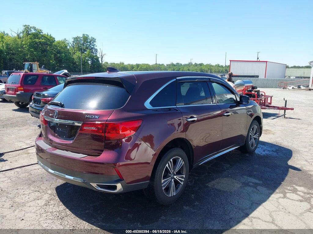 5FRYD3H39HB001540 2017 ACURA MDX photo no. 4
