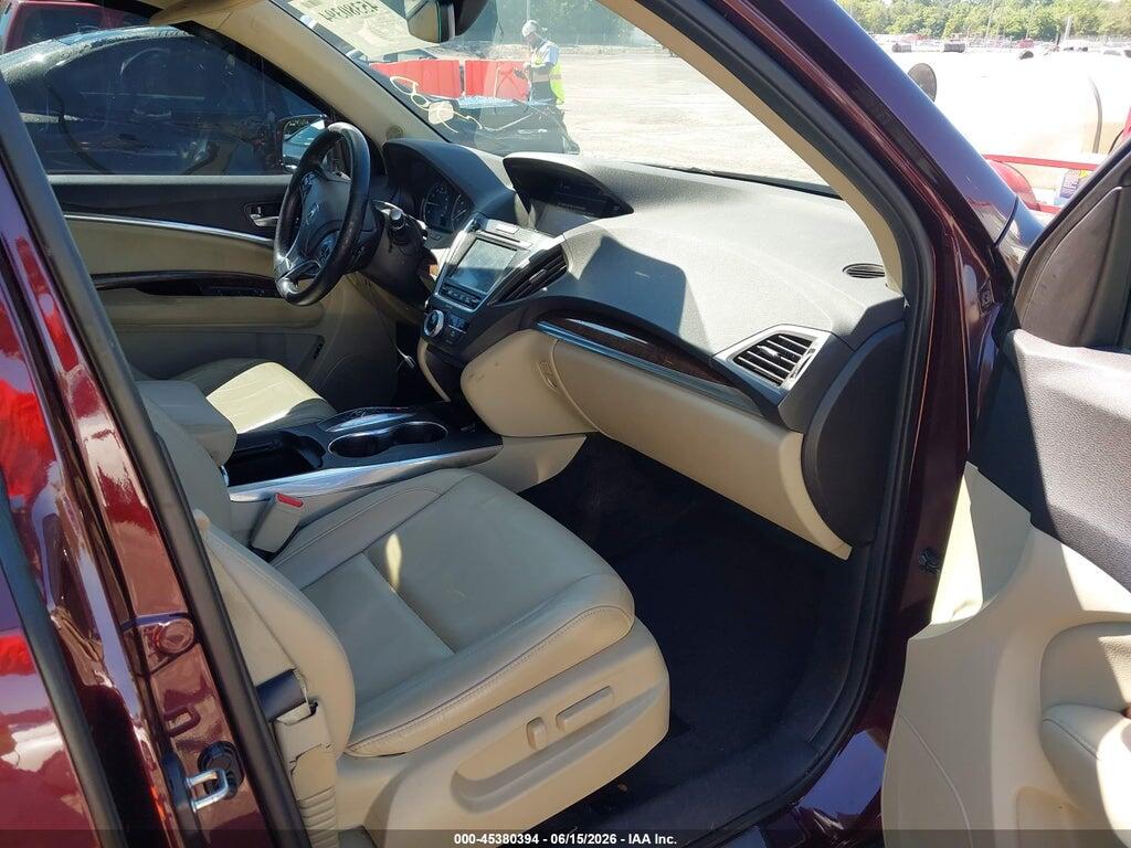 5FRYD3H39HB001540 2017 ACURA MDX photo no. 5