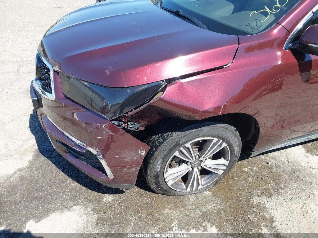 5FRYD3H39HB001540 2017 ACURA MDX photo no. 6