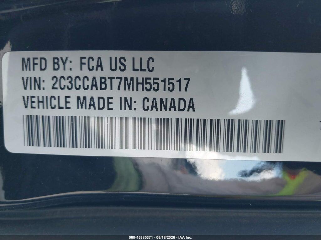 2C3CCABT7MH551517 2021 CHRYSLER 300 photo no. 9