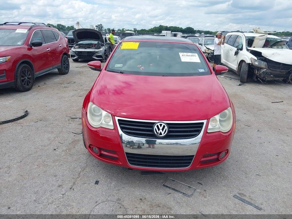 WVWFA71F09V015780 2009 VOLKSWAGEN EOS photo no. 12