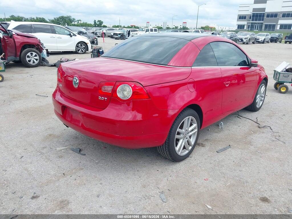 WVWFA71F09V015780 2009 VOLKSWAGEN EOS photo no. 4