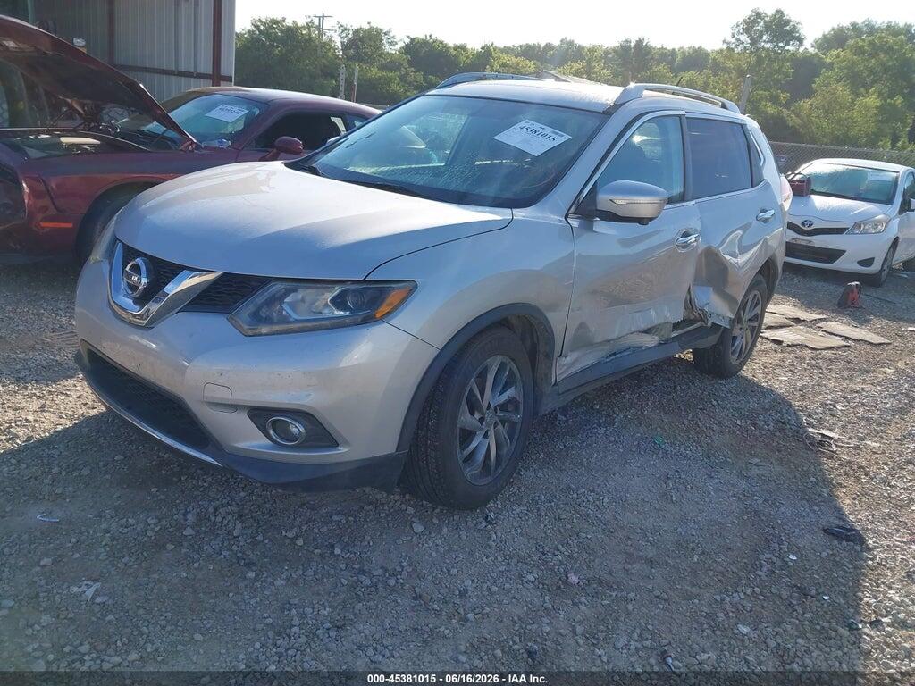 5N1AT2MV2FC833153 2015 NISSAN ROGUE photo no. 2