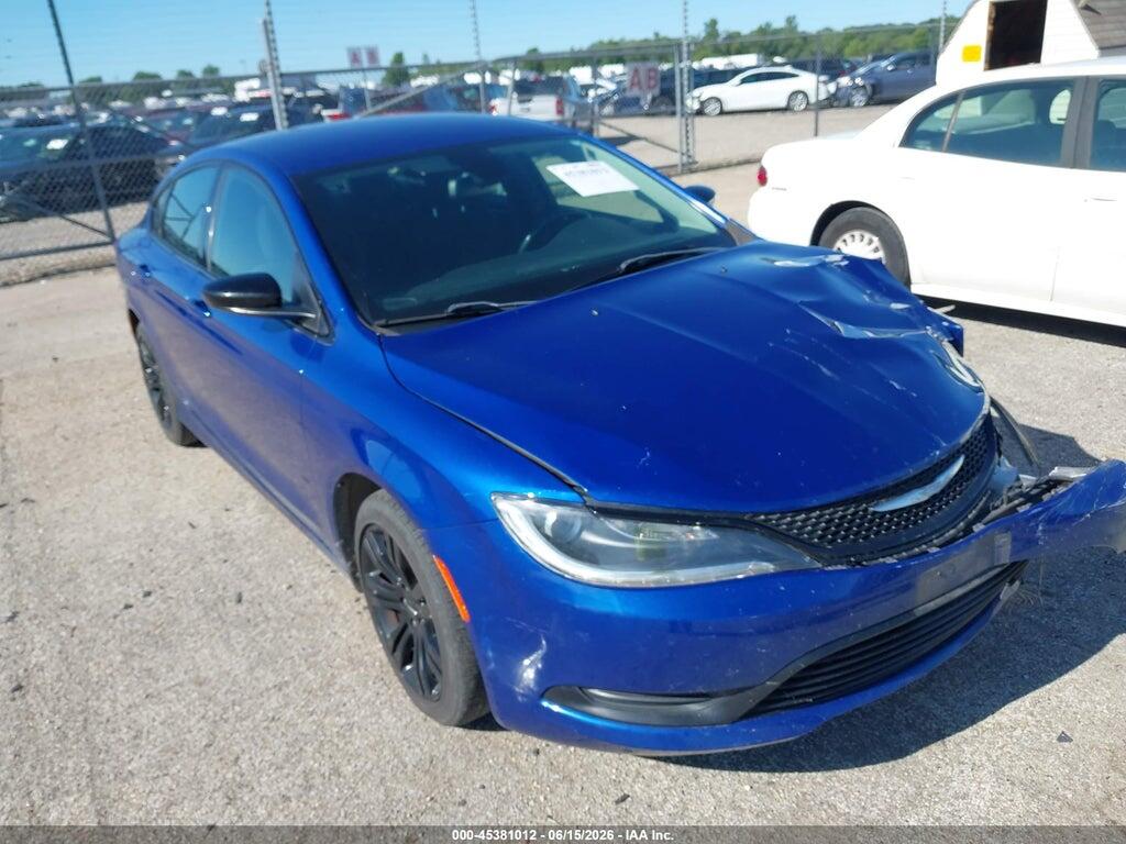 1C3CCCFB7HN509634 2017 CHRYSLER 200 photo no. 1
