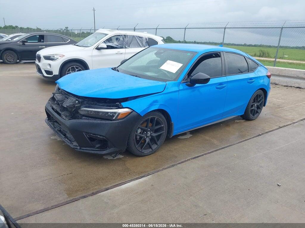 19XFL2H88NE020146 2022 HONDA CIVIC photo no. 2