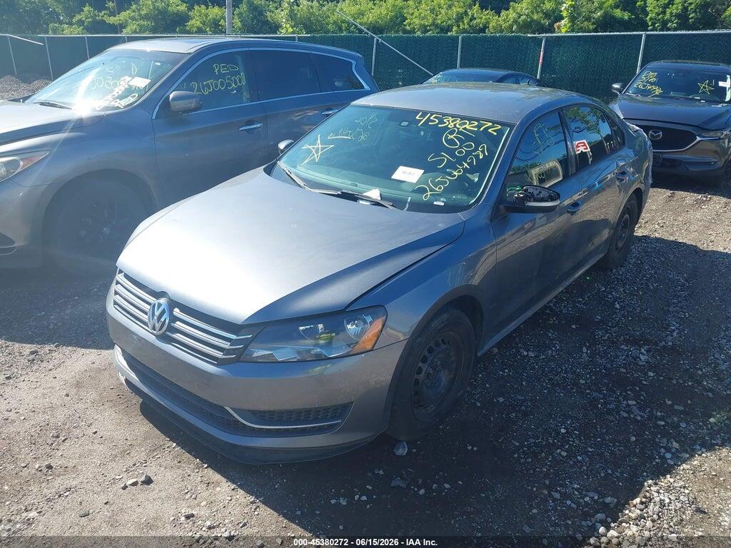 1VWAT7A39FC041731 2015 VOLKSWAGEN PASSAT photo no. 2