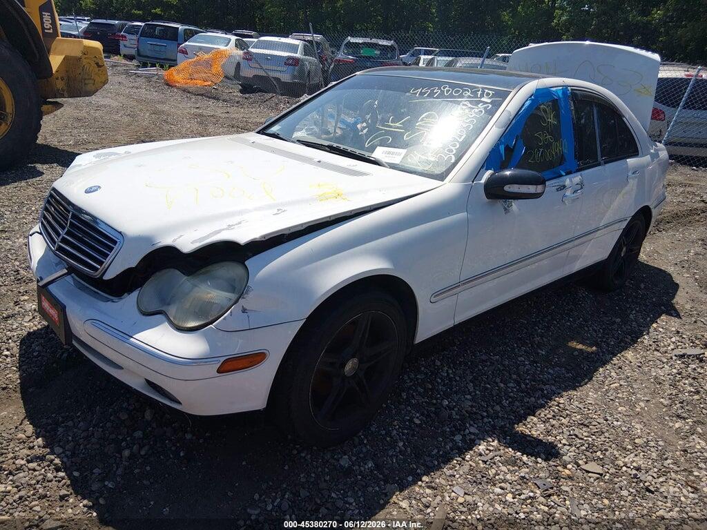WDBRF61J74E016994 2004 MERCEDES-BENZ C 240 photo no. 2