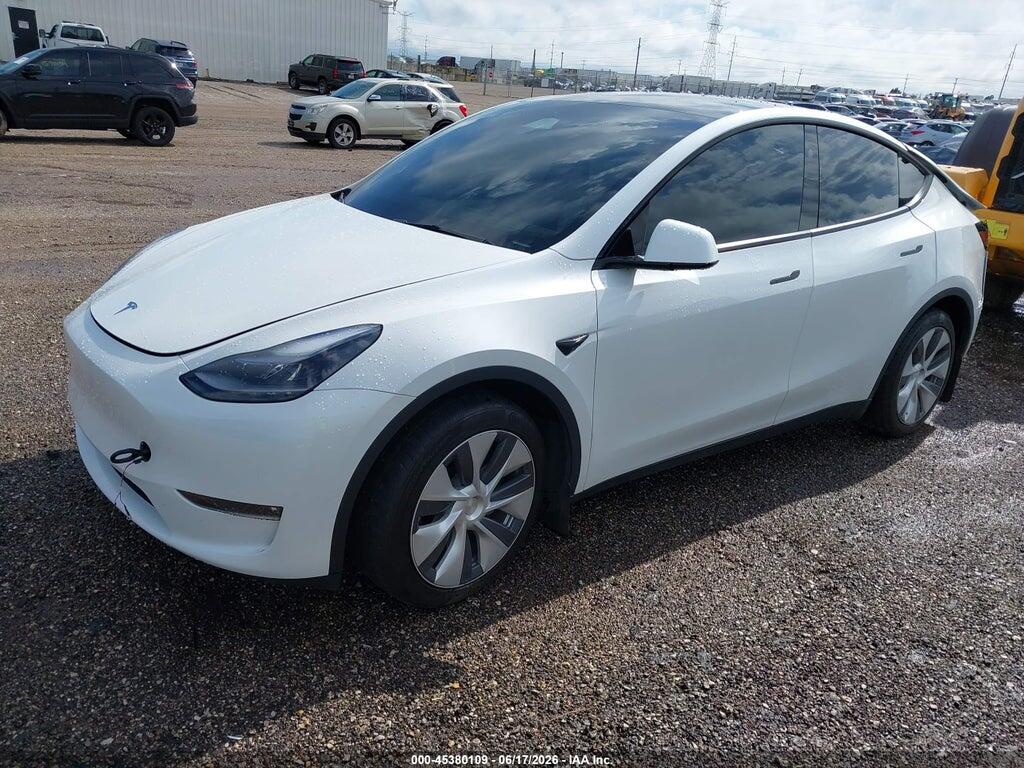7SAYGAEE5PF895170 2023 TESLA MODEL Y photo no. 2
