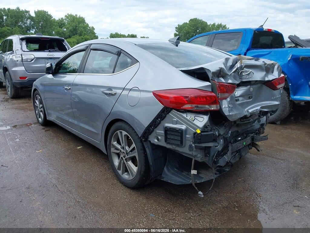 5NPD84LF3HH020663 2017 HYUNDAI ELANTRA photo no. 3