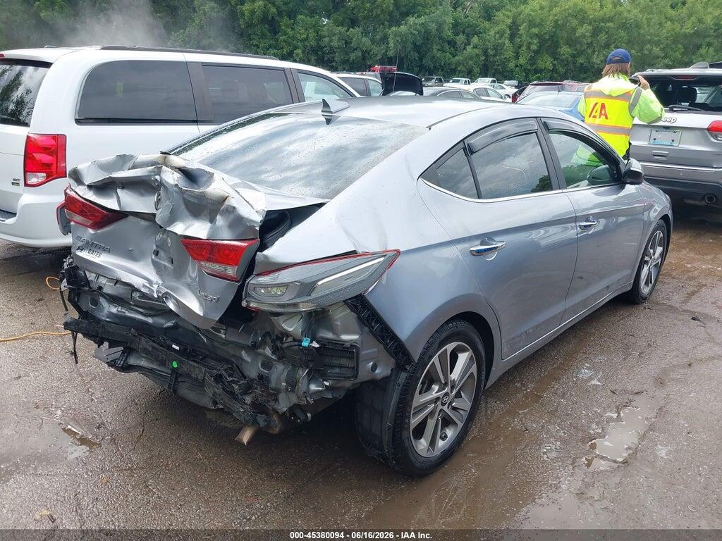 5NPD84LF3HH020663 2017 HYUNDAI ELANTRA photo no. 4