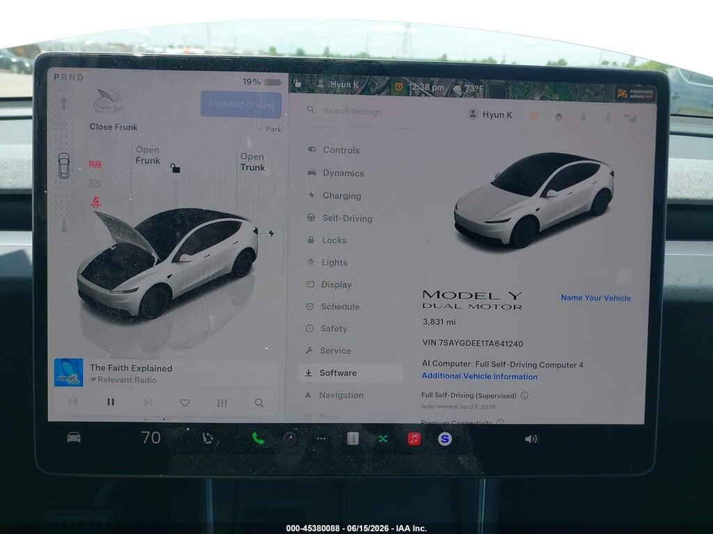 7SAYGDEE1TA641240 2026 TESLA MODEL Y photo no. 7