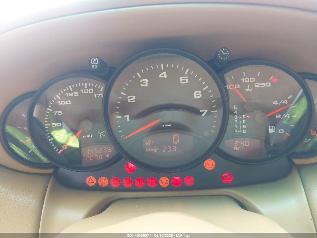 WP0CA29971S652725 2001 PORSCHE 911 photo no. 7