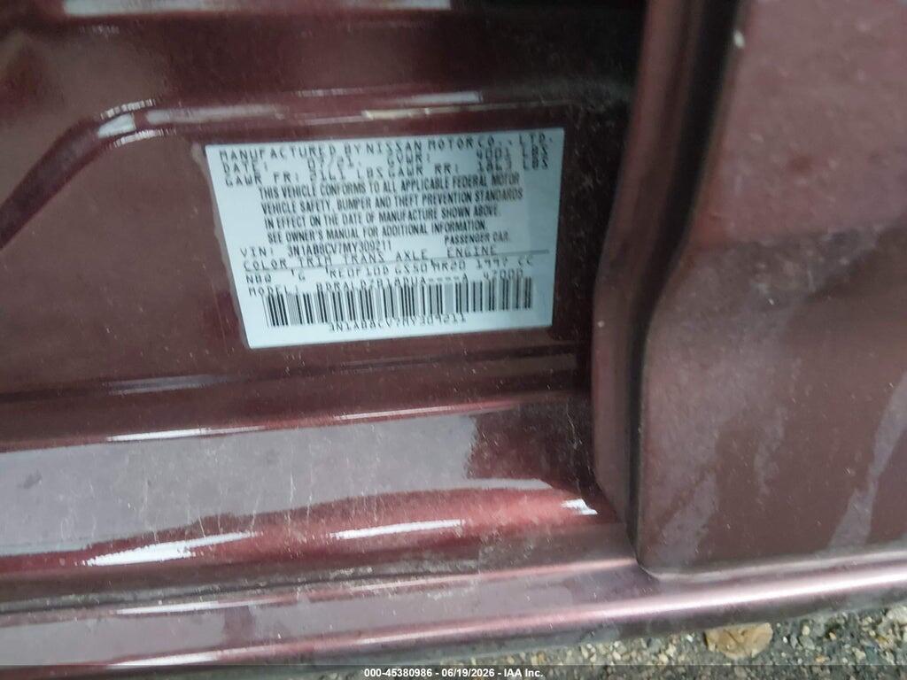 3N1AB8CV7MY309211 2021 NISSAN SENTRA photo no. 9