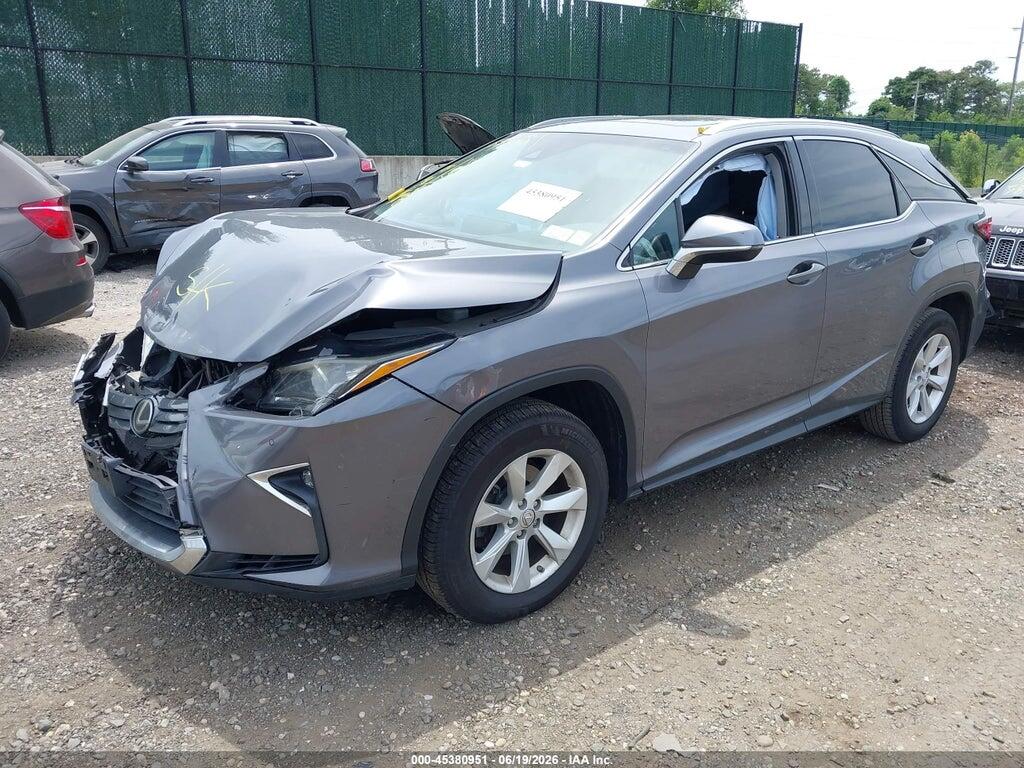 2T2BZMCA2HC074236 2017 LEXUS RX 350 photo no. 2