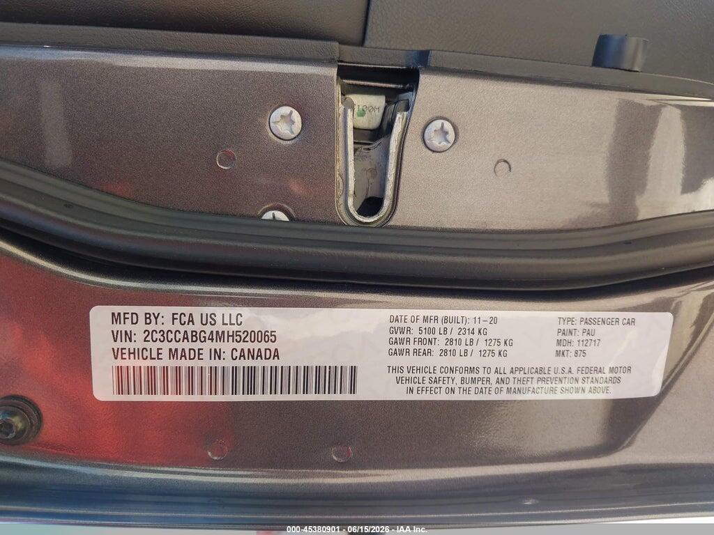 2C3CCABG4MH520065 2021 CHRYSLER 300 photo no. 9