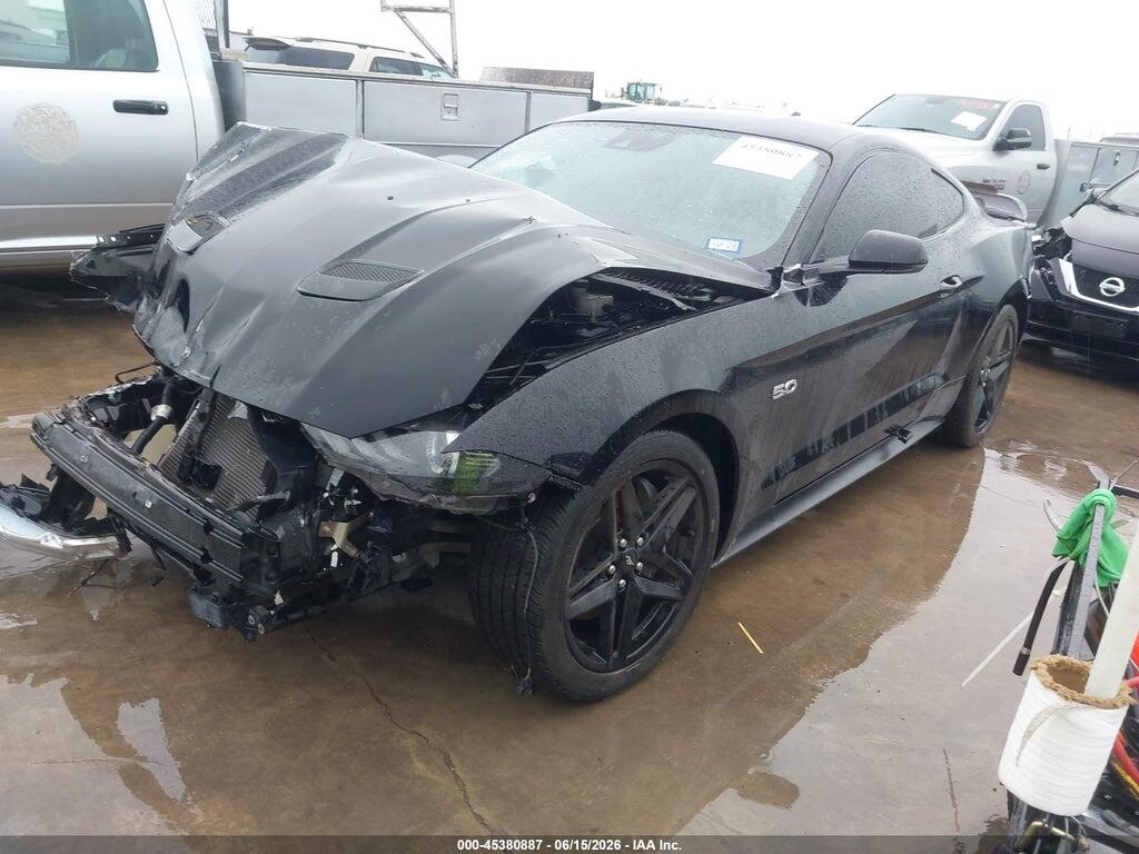 1FA6P8CF9M5135237 2021 FORD MUSTANG photo no. 2