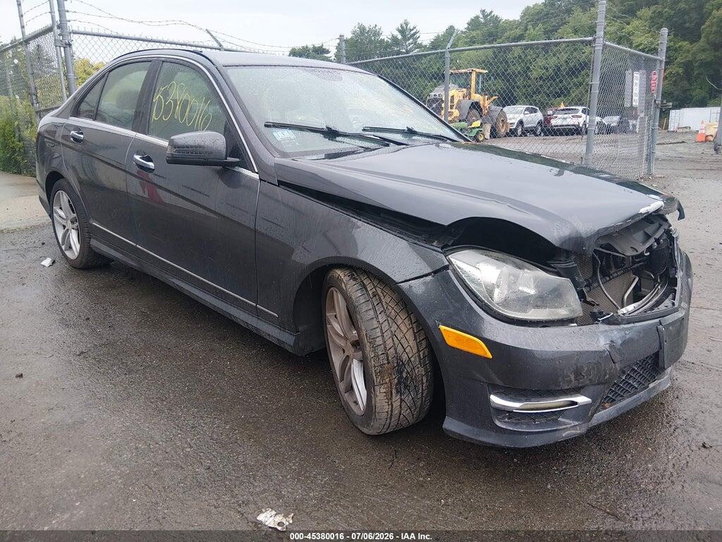 WDDGF8AB6DR252306 2013 MERCEDES-BENZ C 300 photo no. 1
