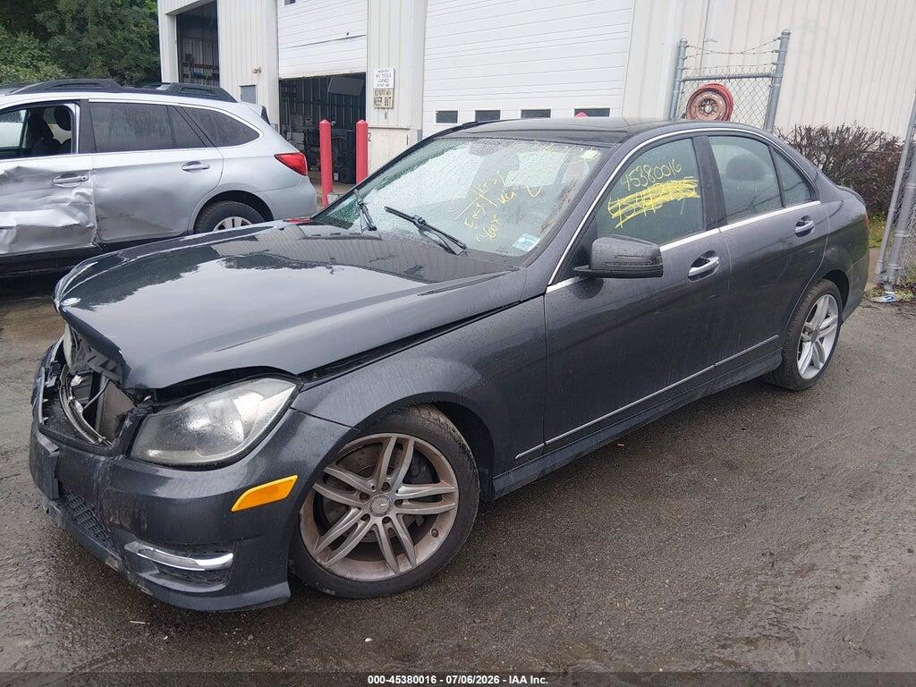 WDDGF8AB6DR252306 2013 MERCEDES-BENZ C 300 photo no. 2