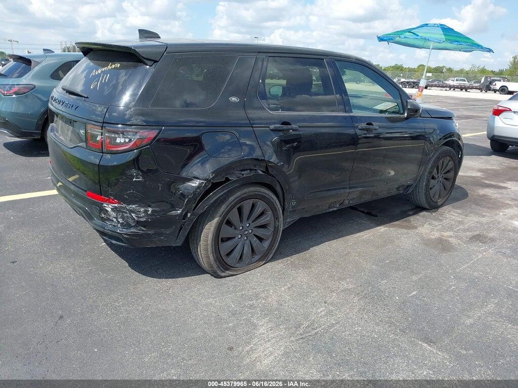 SALCL2FX3LH856430 2020 LAND ROVER DISCOVERY SPORT photo no. 4