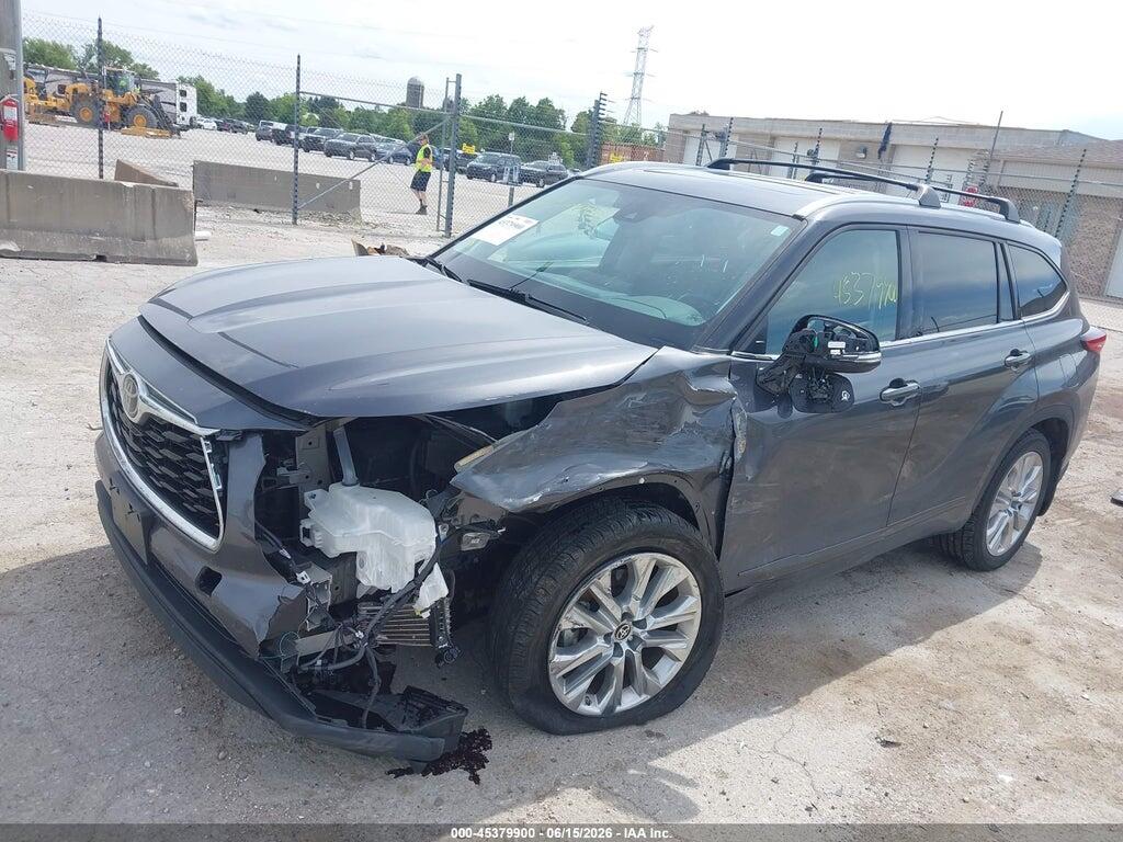 5TDDZRBH7MS530113 2021 TOYOTA HIGHLANDER photo no. 2