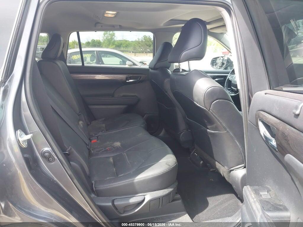 5TDDZRBH7MS530113 2021 TOYOTA HIGHLANDER photo no. 8