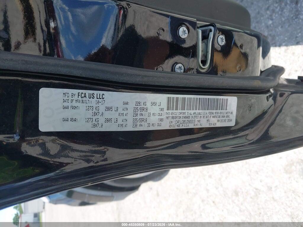 1C4PJLDB5JD565315 2018 JEEP CHEROKEE photo no. 9