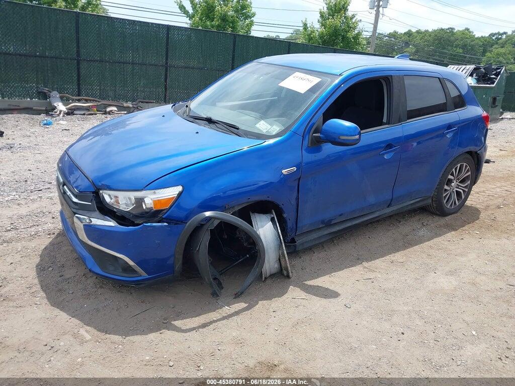 JA4AP3AU2JZ013584 2018 MITSUBISHI OUTLANDER SPORT photo no. 2