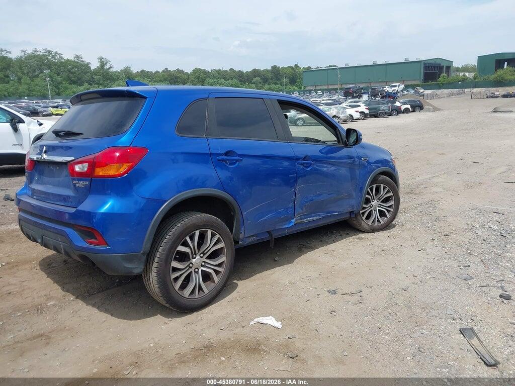 JA4AP3AU2JZ013584 2018 MITSUBISHI OUTLANDER SPORT photo no. 4