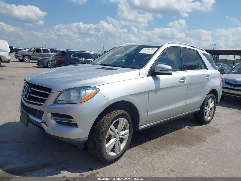 4JGDA5JB3DA230588 2013 MERCEDES-BENZ ML 350 photo no. 2