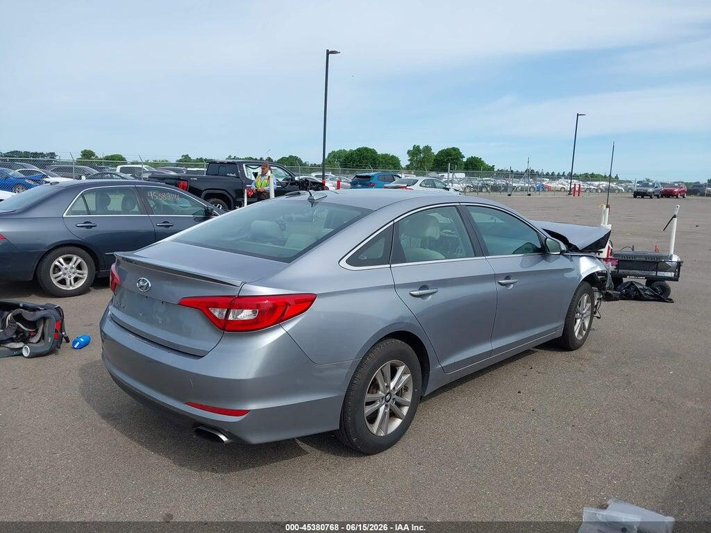 5NPE24AF9GH362612 2016 HYUNDAI SONATA photo no. 4