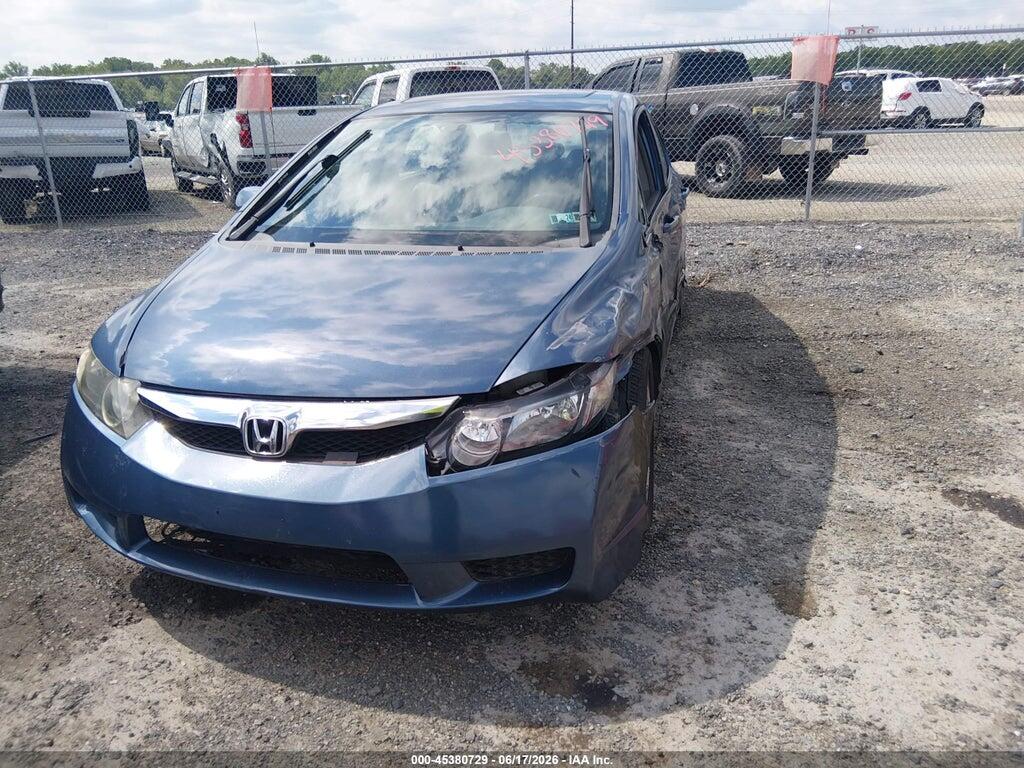 2HGFA16989H336718 2009 HONDA CIVIC photo no. 6
