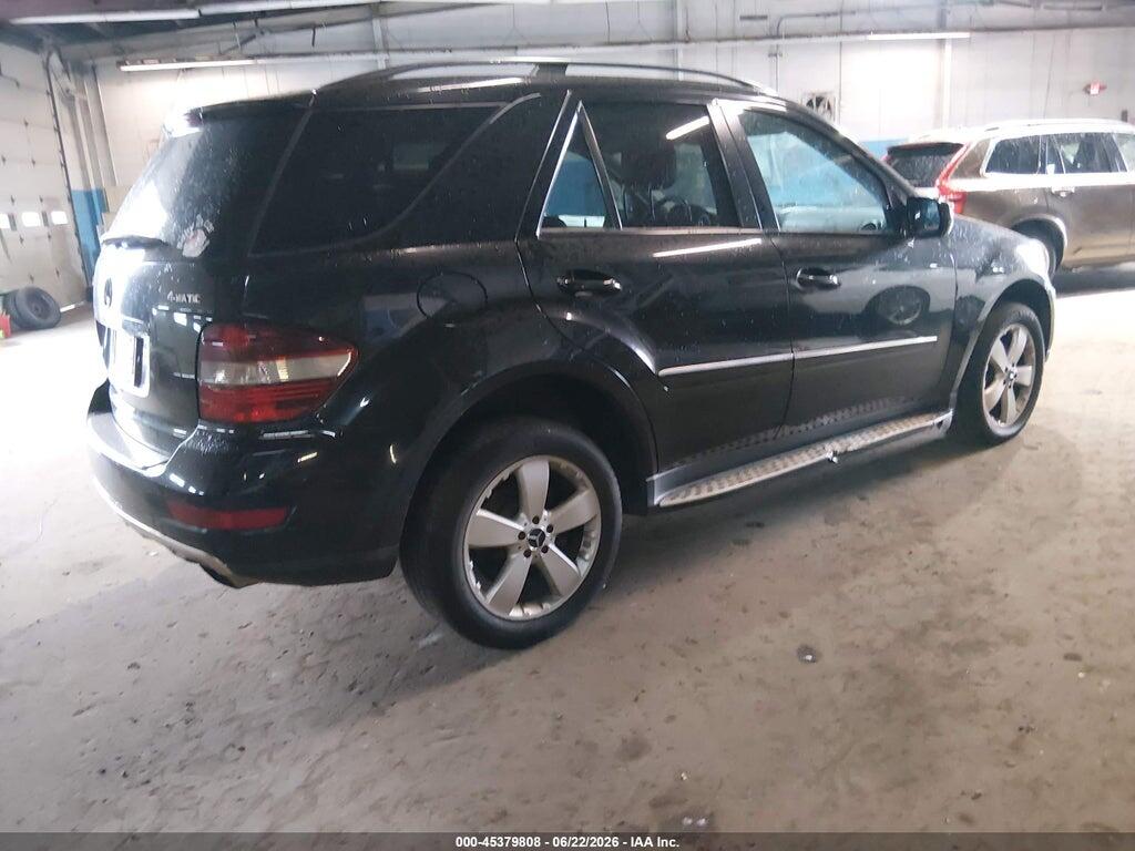 4JGBB86E69A522123 2009 MERCEDES-BENZ ML 350 photo no. 4